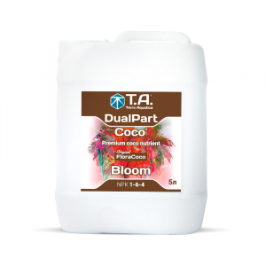 Минеральное удобрение DualPart Coco Bloom T.A. 5 литровМинеральное удобрение DualPart Coco Bloom T.A. 5 литров